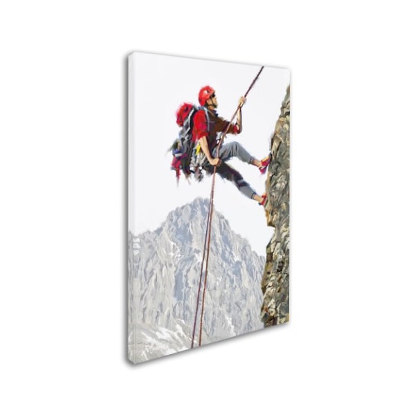 The Macneil Studio 'Climber' Canvas Art,16x24